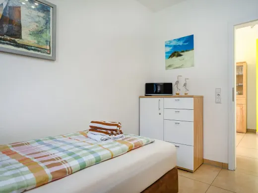 Schlafzimmer mit Einzebett