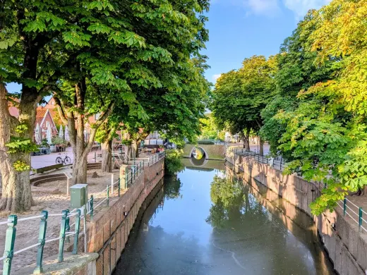 Altes Siel im Ortskern